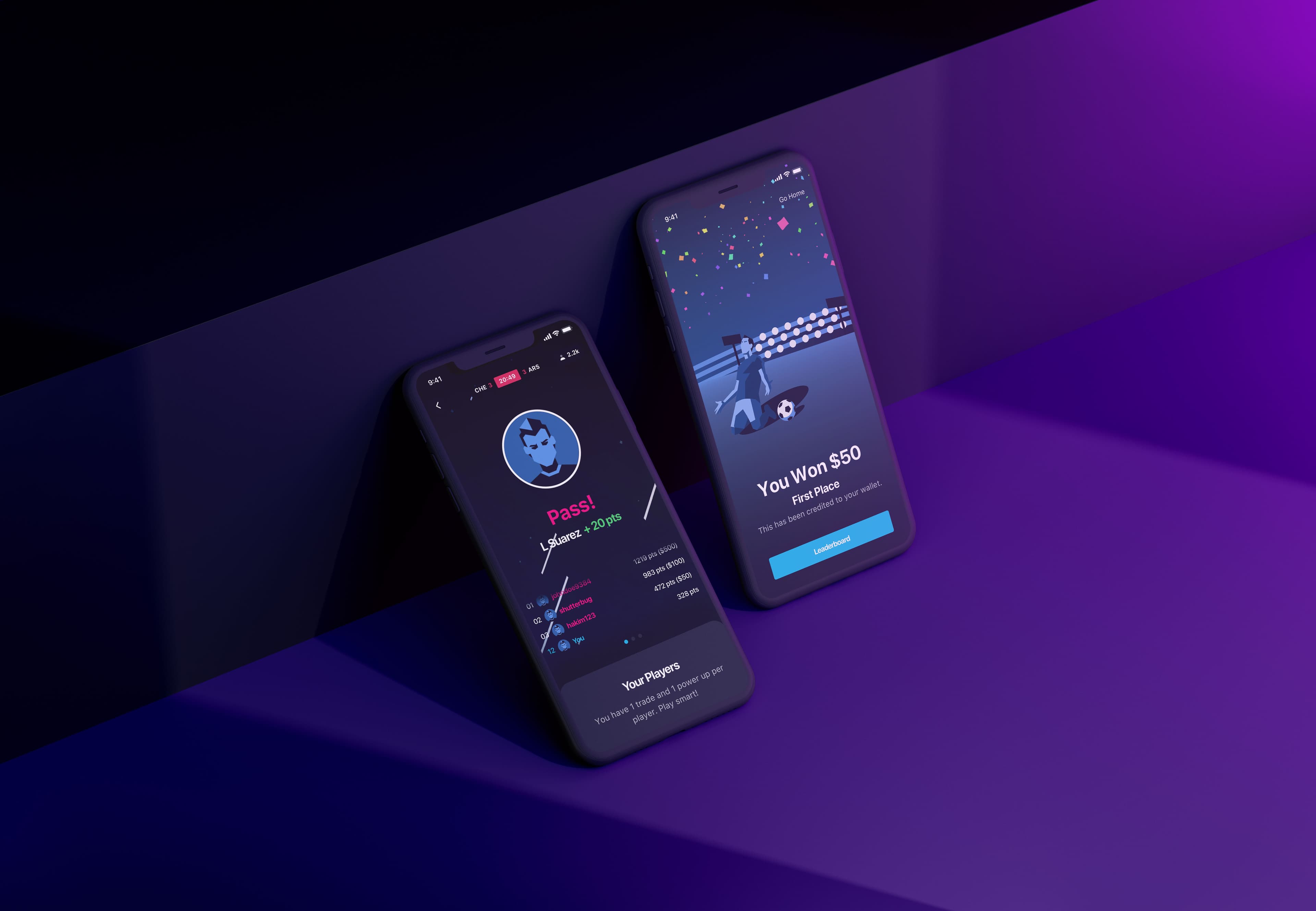 FanClash UI Design 2